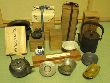 煎茶道具,茶器,銀瓶